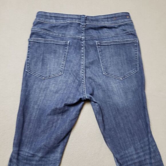 Pilcro and the Letterpress High-Rise Denim Moto Legging zip ankle size 28 - Picture 9 of 16